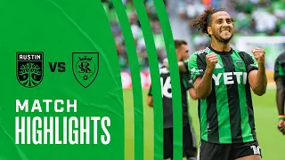 HIGHLIGHTS: Austin FC vs. Real Salt Lake | October 02, 2021.