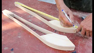 Woodworking Project With New And Unique Design // Great Creative Idea With Wooden Strip