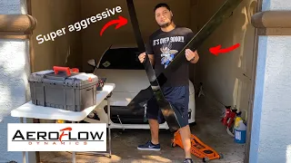 Aeroflow Dynamics side skirts INSTALL | BRZ/FRS/GT86 (Easy DIY)