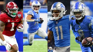 The Detroit Lions WR Room is TOP TIER!