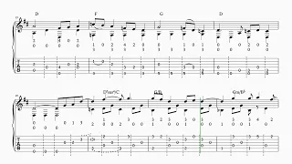 Can't Find My Way Home chord melody,v2 drop D