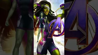 She-Hulk vs Avengers #marvel