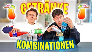 Wir probieren eure verrücktesten Getränke Kombinationen 🍹🥤 mit CrispyRob