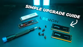 How to upgrade RAM & SSD on Lenovo Legion 5i Pro Gen 7 [+Tear-down guide]