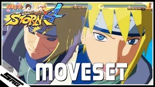 Naruto Ultimate Ninja Storm 4 - Alive Minato / KCM Edo Minato COMPLETE Moveset