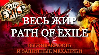 ТАНКУЕМ ВСЁ | ВЫЖИВАЕМОСТЬ И ЗАЩИТНЫЕ МЕХАНИКИ PATH OF EXILE