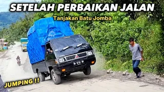 Setelah Perbaikan Jalan Di Tanjakan Batu Jomba