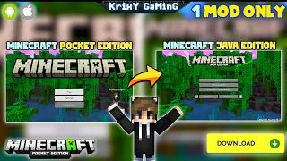 1 MOD TURN YOUR MCPE INTO JAVA EDITION | BEST ADDON TO CONVERT MINECRAFT PE INTO JAVA EDITION !