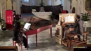 Camille Saint-Saëns, Danse Macabre (excerpt) organ and harpsichord duet transcription
