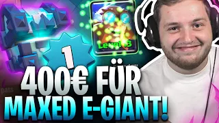 💸🤯LEVEL 1 ACC. mit MAXED E-GIANT?!| MAXIMAL Unfair! ICH nehme CLASH ROYLE auseinander!