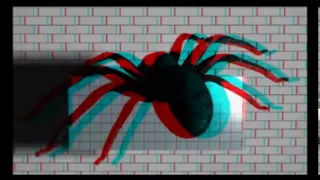 Vídeo 3d - Aranha sai realmente da tela