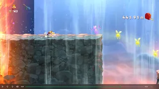 Rayman Legends Land Distance Weird Temporary Background Bug