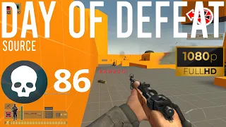 Day of Defeat Source - Professional Rifleman - 3xi_trainmap (86-43) Gameplay [1080p60FPS]