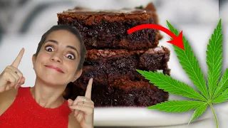 BROWNIES LOCOS paso a paso (Brownies de marihuana)