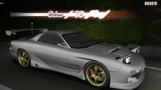 Initial D Arcade Stage 8: Infinity - Hakone DH 3:01:204 (59.6 FPS/RX-7 Type R)