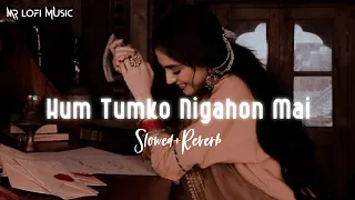 Hum Tumko Nigahon Mein | Udit Narayan [Slowed+Reverb] 90s Lofi Song