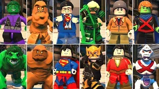 All Character Transformations & Suit-Ups in LEGO DC Super-Villains (DLC Included)