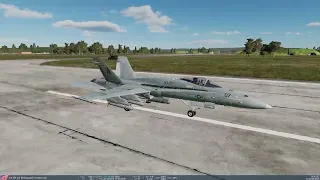 F/А-18С Удар по Блокпосту