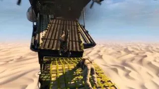 Uncharted 3 Plane Scene.