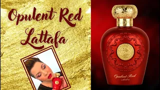 💥OPULENT RED - Lattafa 💥Reseña | Las Cosas de Tamarita