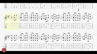 Mozart - Sonate A-Dur KV 331 (Rondo Alla Turca) - Guitar Tab