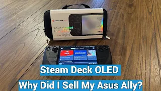 Steamdeck OLED Unboxing And Improvements Over LCD - Why Did I Sell My Asus Ally To Go Back In 2024?