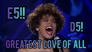 SINGERS ATTEMPTING THE "GREATEST LOVE OF ALL" CLIMAX!