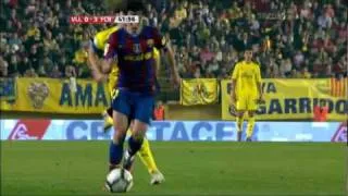 Villarreal vs FC Barcelona 1-4 all goals (02_05_10)