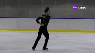 Icebeat Winter Trophy 2024 Junior Men SP Jakub LOFEK POL