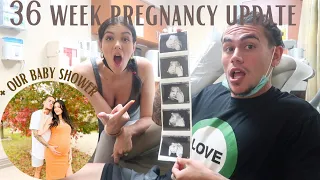 36 Week Pregnancy Update + Our Baby Shower!!!