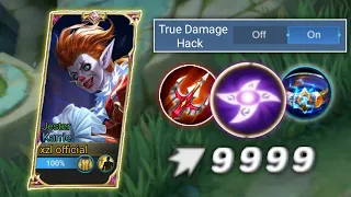 KARRIE UNDERRATED TRUE DAMAGE BUILD MELTING ALL TANKY HEROES🔥 MLBB