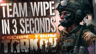 TEAM WIPE IN 3 SECONDS! - EFT WTF MOMENTS  #319 - Escape From Tarkov Highlights