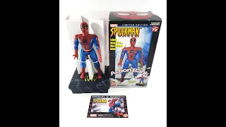 2002 Way Out Toys 12 inch Electronic Spider-Man Coin Bank