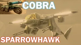 SparrowHawk and Cobra in Ultimate Firefight Sandtrap: A Halo 3 Mod.