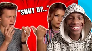 Zendaya annoying Tom Holland for 20 minutes STRAIGHT!!!