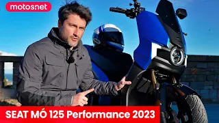 🔌 Nueva versión con EBOOST / SEAT MÓ 125 Performance 2023 / Primer test / Review 4K / motos.net