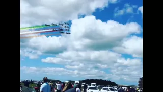 Frecce tricolori Culdrose Air day 2015