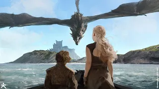 Daenerys Targaryen and her Dragons [Game Of Thrones]