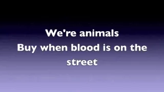 Muse-Animals lyrics