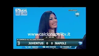 Juventus-Napoli 1-1 6/1/22 live reactions Luna Azzurra Stadio