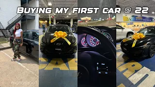 VLOG: BUYING MY FIRST CAR AT 22 ( signing papers, test driving) * I almost didn’t get it￼*