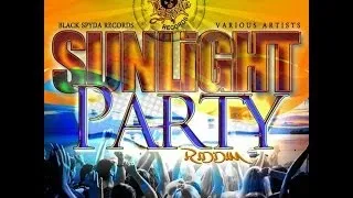 "SUNLIGHT PARTY RIDDIM MIX" DECEMBER 2013 (BLACK SPYDA RECORDS)