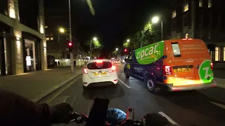 Btwin tilt - London POV night ride