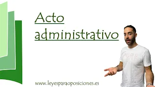 Acto administrativo