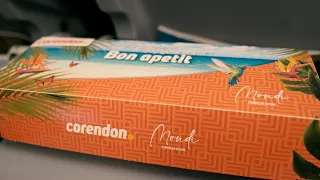 Speciale tasting Caraïbische vliegtuigmaaltijd Mondi x Corendon