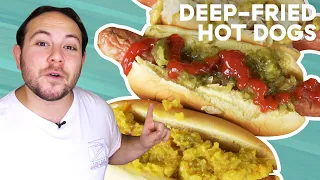 How To Make A New Jersey-Famous Deep-Fried Hot Dog