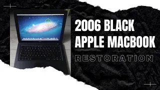 The 2006 Black Macbook - Clean-Up & Upgrades!