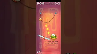 Cut The Rope Season 2 Tool Box 3 stars walkthrough LEVEL 9-1