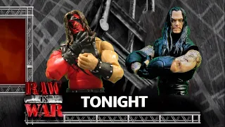 Kane vs The Undertaker WWF Raw is War 1998 WWE Stop Motion (Full Match)