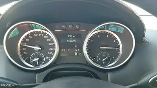 Mercedes GL500 164. 0 - 100 км/ч. Адаптация переключений акпп. Заметки.